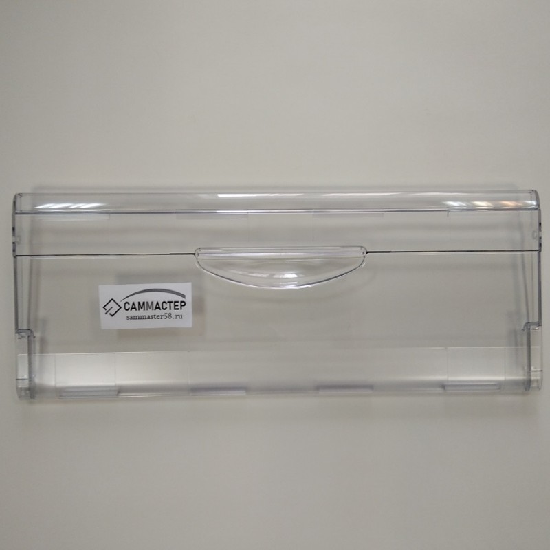 Панель ящика холодильника Атлант-Минск, прозрачная, самая ходовая, H=184 мм, L= 468 мм, код 7741421